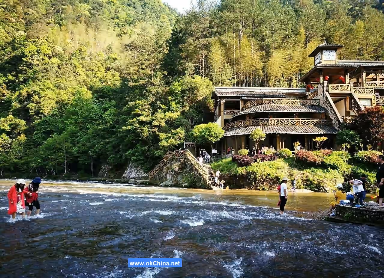 Baishuiyang And Yuanyang Stream Tourist Area
