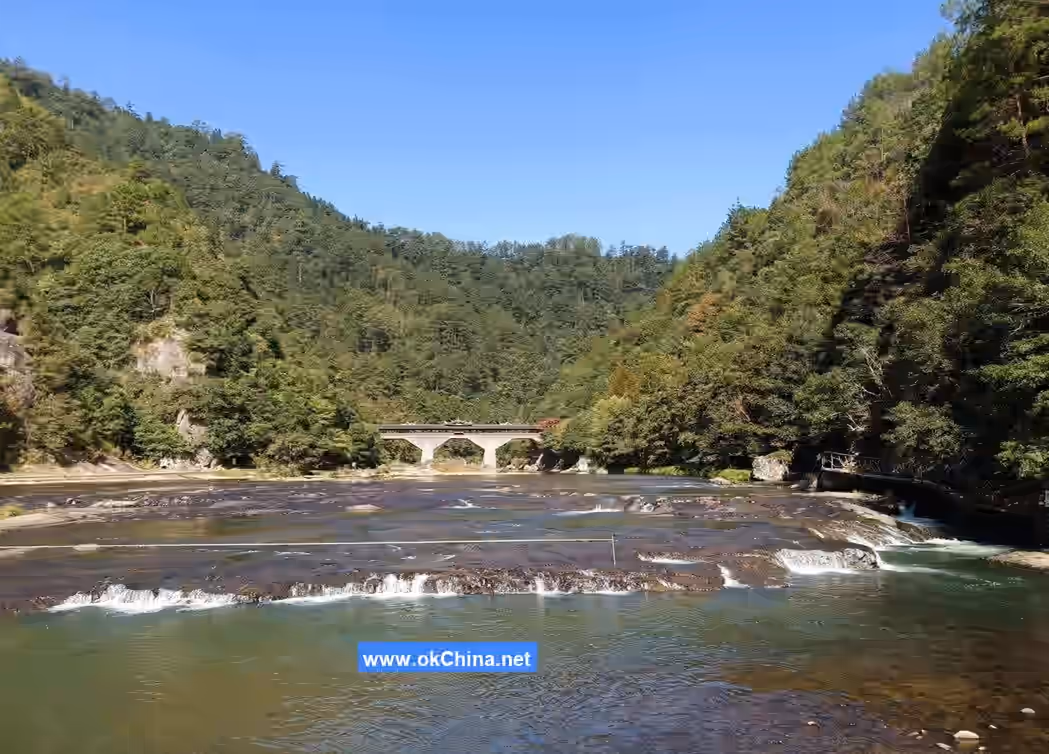 Baishuiyang And Yuanyang Stream Tourist Area