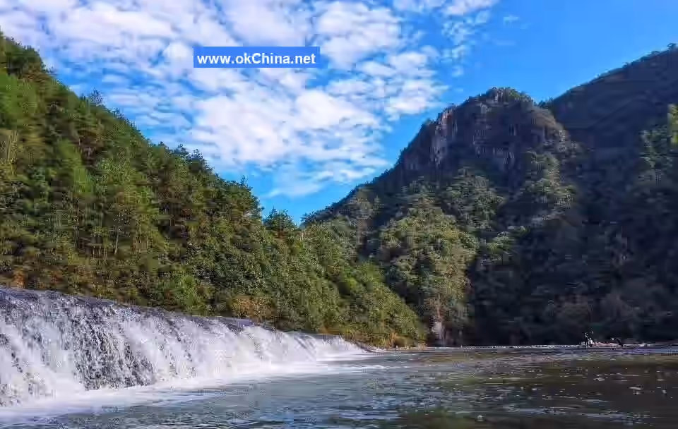Baishuiyang And Yuanyang Stream Tourist Area