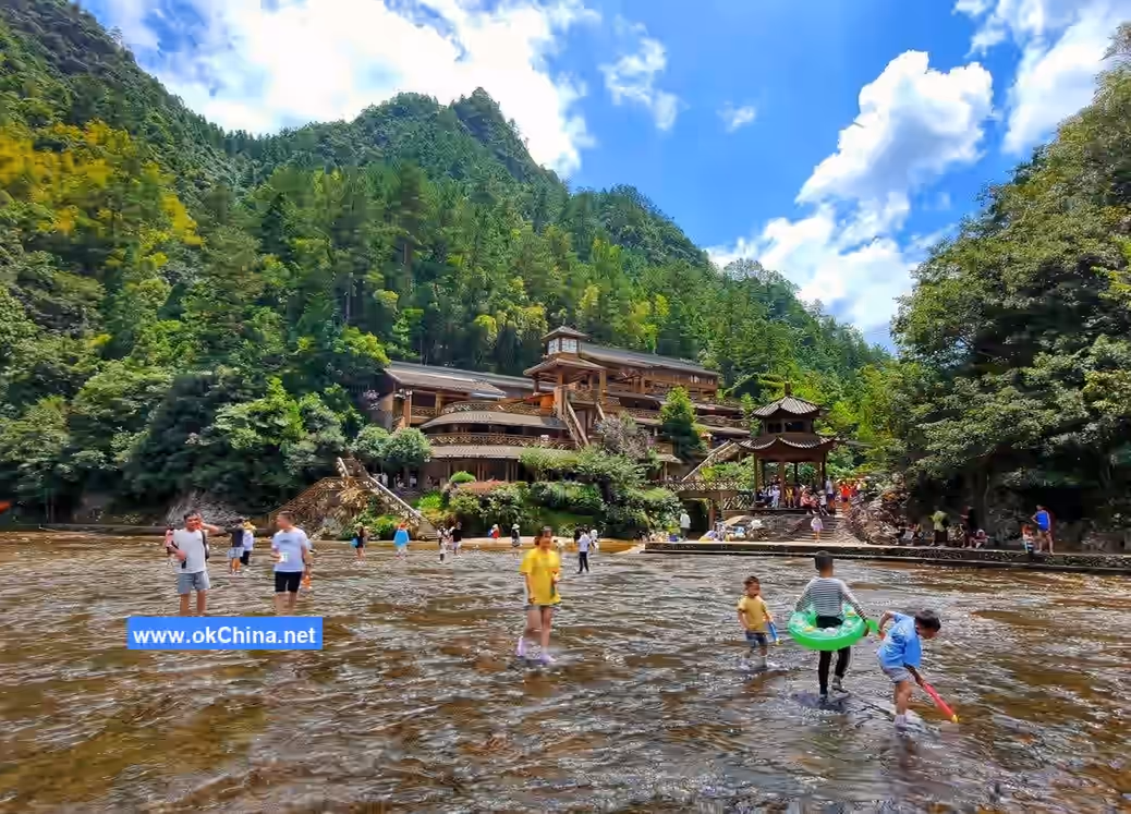 Baishuiyang And Yuanyang Stream Tourist Area
