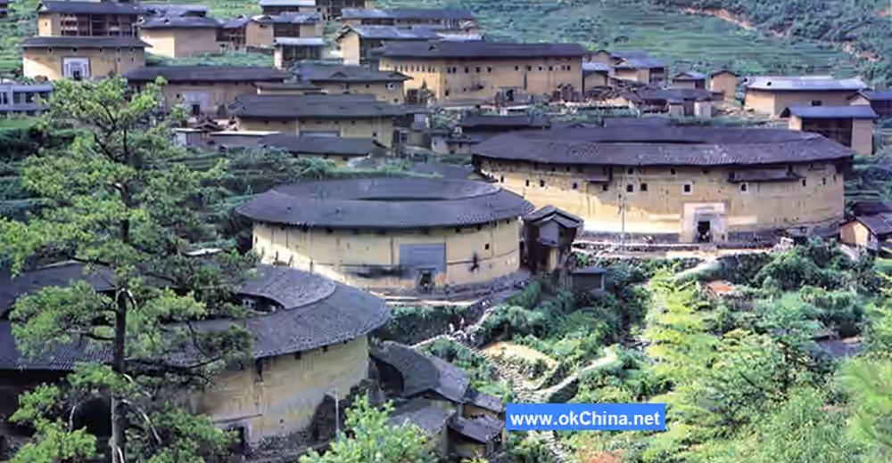 Fujian Tulou Tourist Area In Yongding And Nanjing
