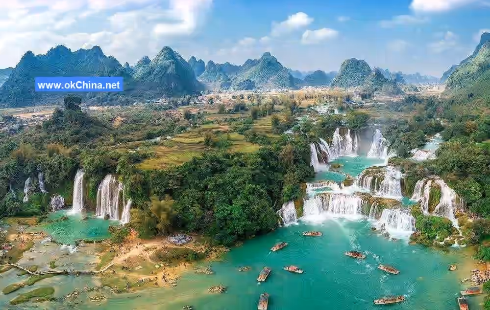 Detian Transnational Waterfall Scenic Area