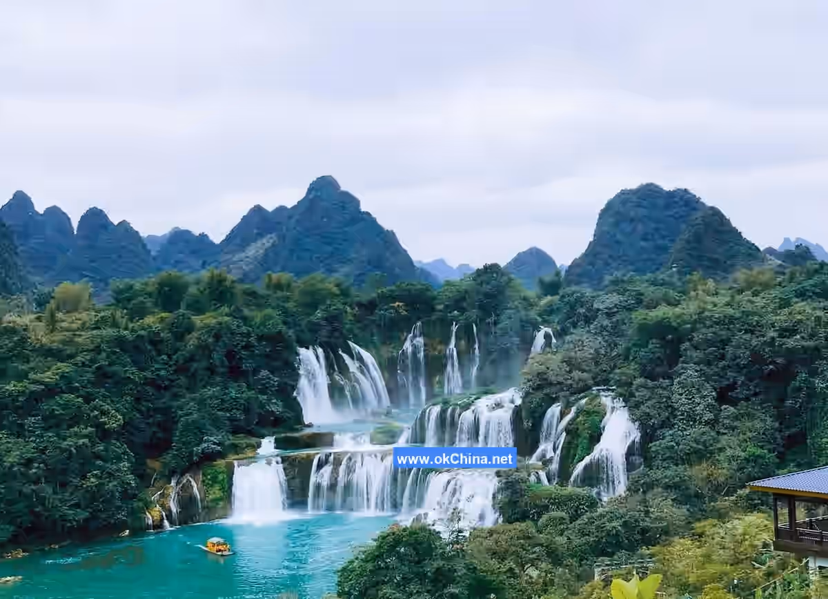Detian Transnational Waterfall Scenic Area