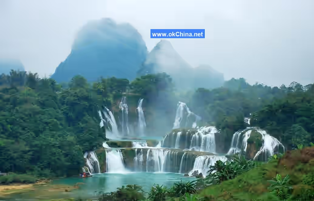 Detian Transnational Waterfall Scenic Area