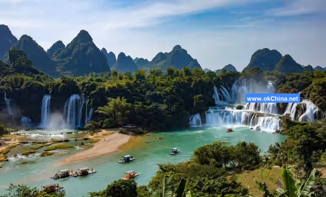 Detian Transnational Waterfall Scenic Area