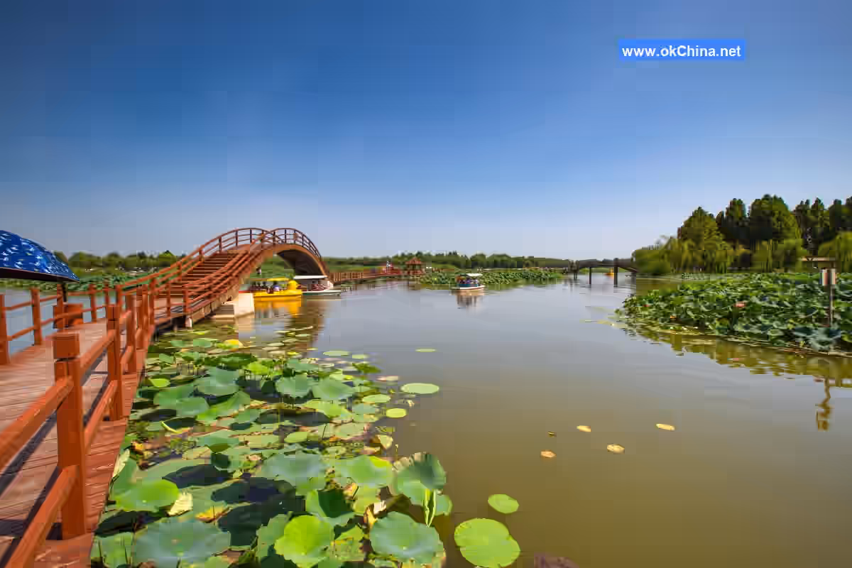 Baiyang Lake Scenic Area