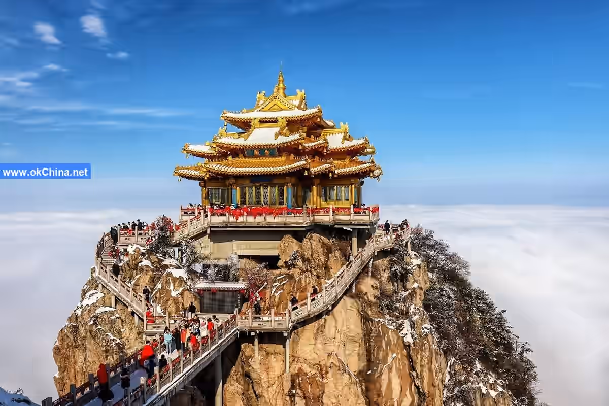 Laojun Mountain And Jiguan Cave Tourist Area