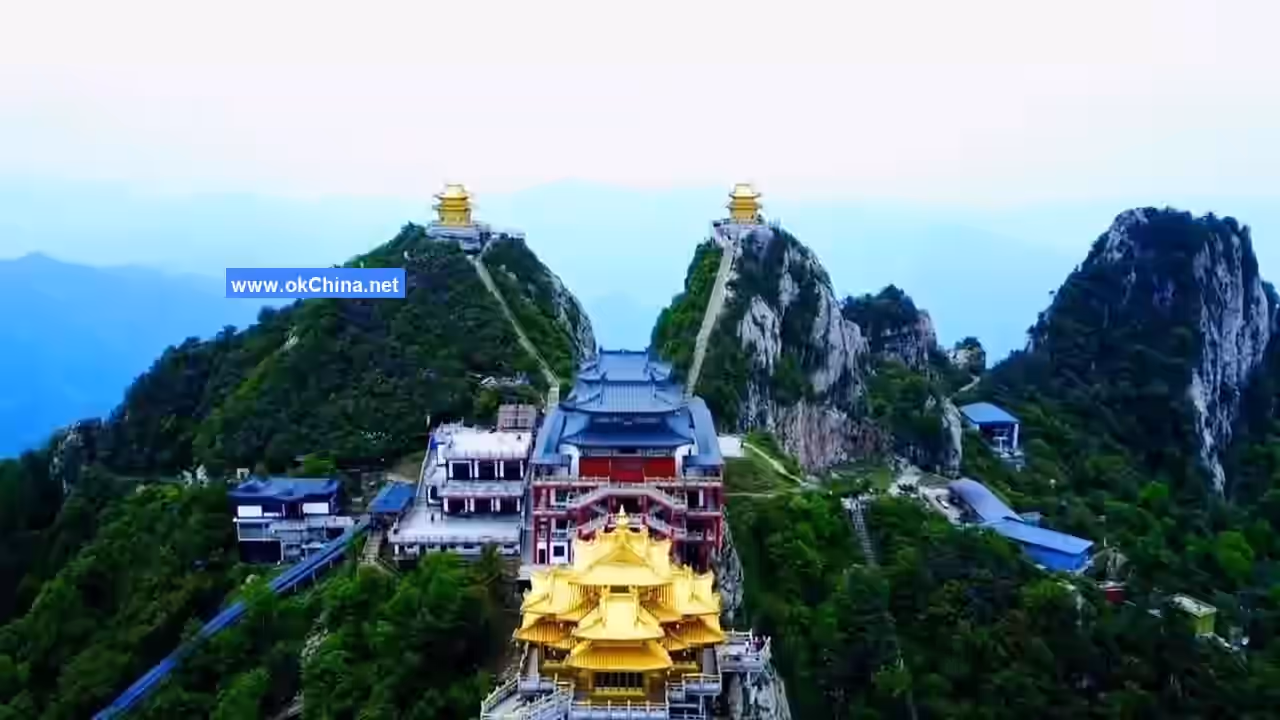 Laojun Mountain And Jiguan Cave Tourist Area