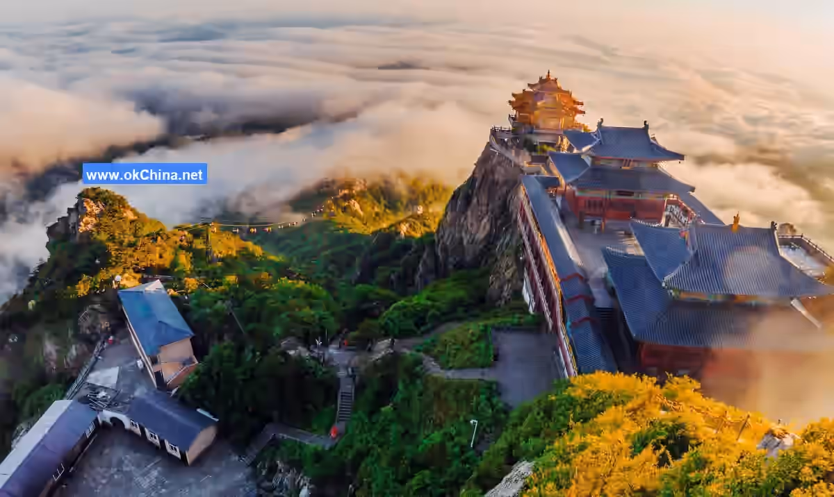 Laojun Mountain And Jiguan Cave Tourist Area