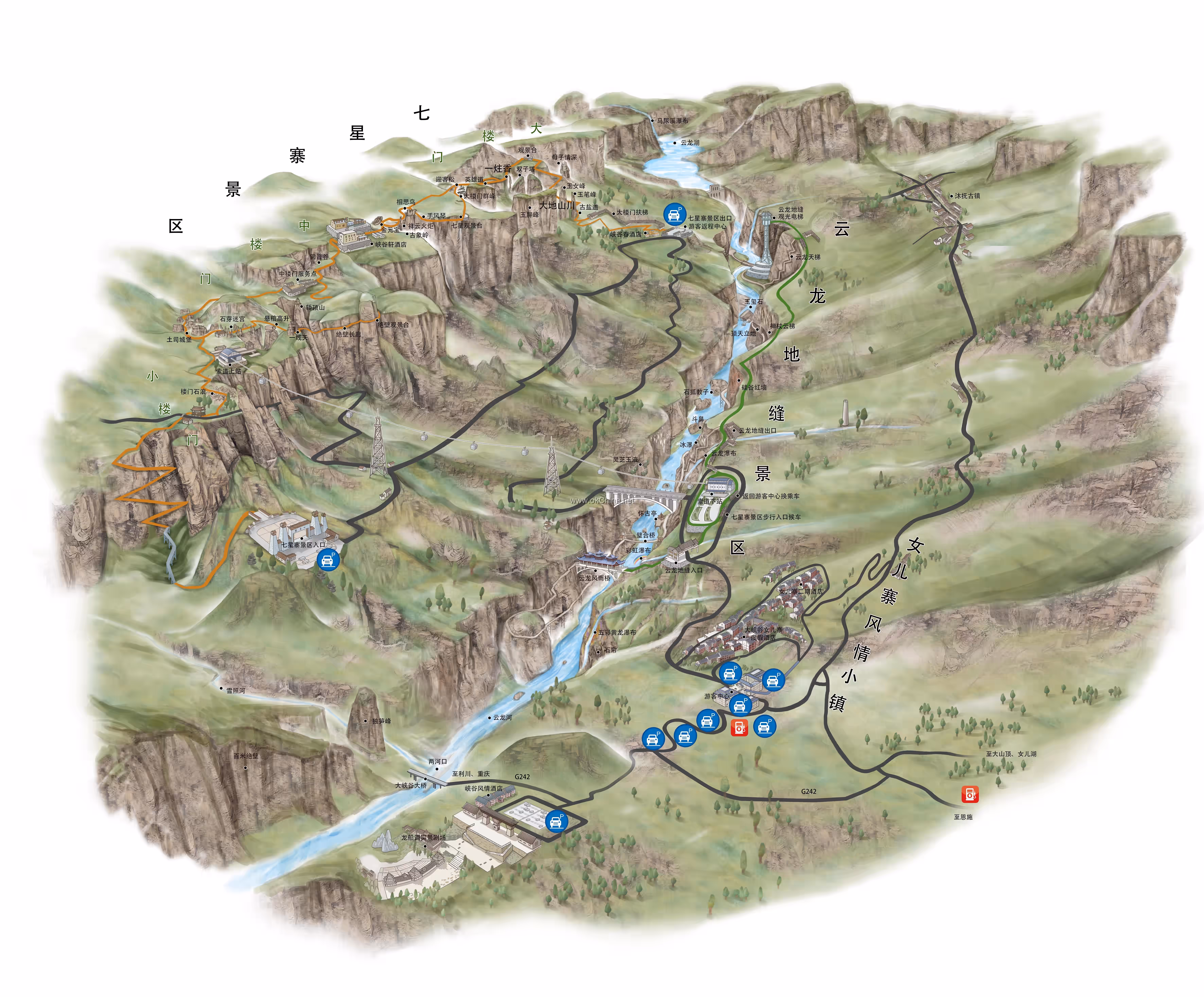 Enshi Grand Canyon Scenic Area