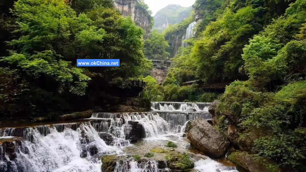 Three Gorges Waterfall Scenic Area