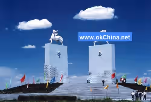 Mausoleum Of Genghis Khan Scenic Area