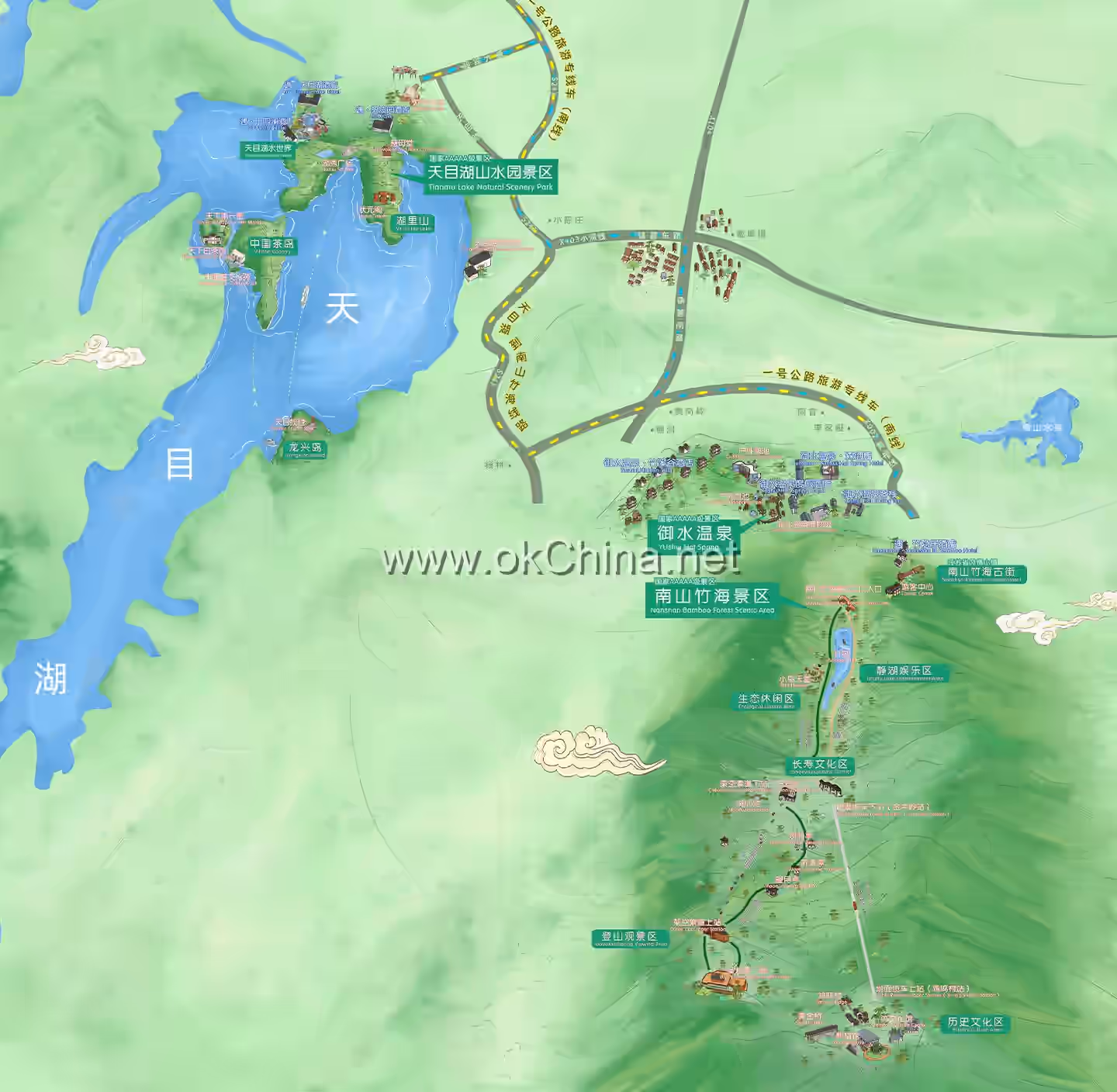 Tianmu Lake Scenic Area