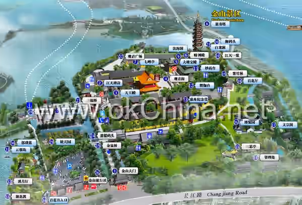 Mount Jin And Mount Jiao And Mount Beigu Scenic Area