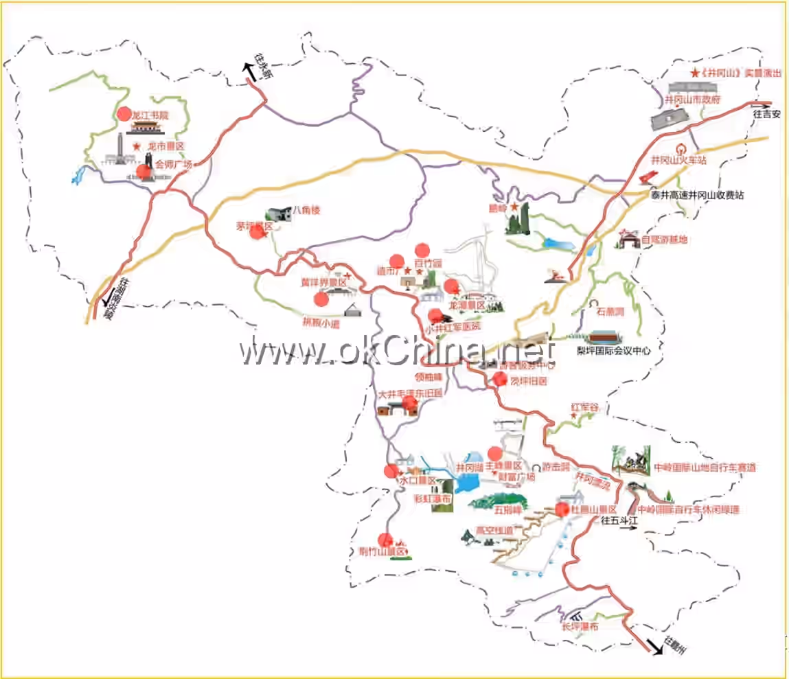 Jinggang Mountain Scenic And Tourist Area