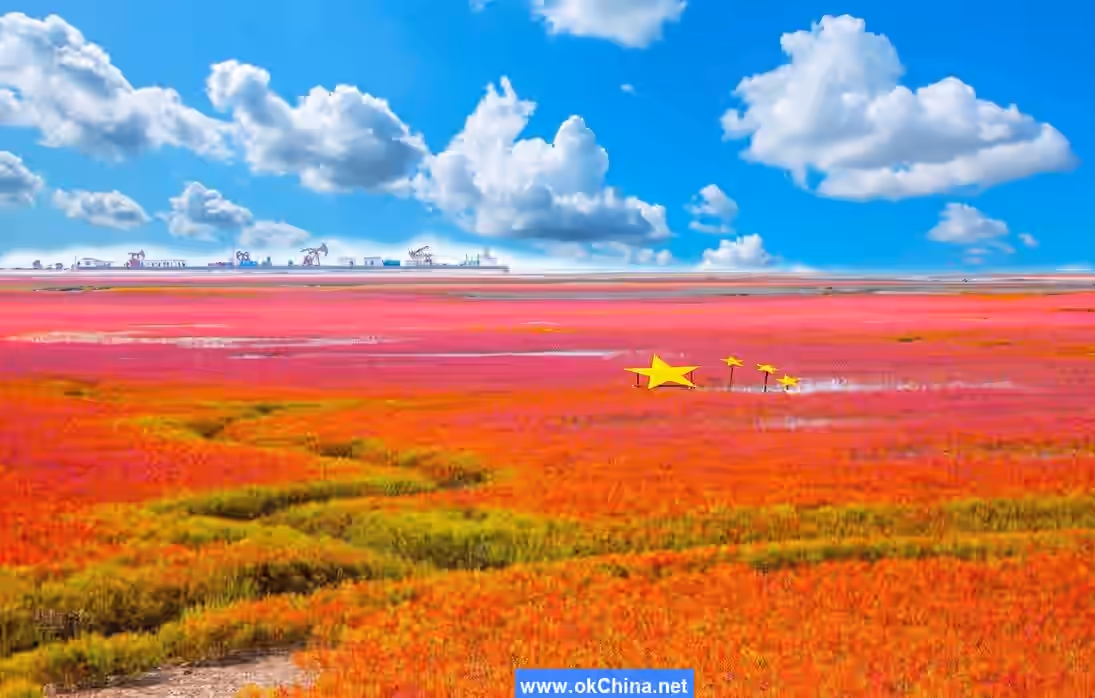 Red Beach Scenic Corridor
