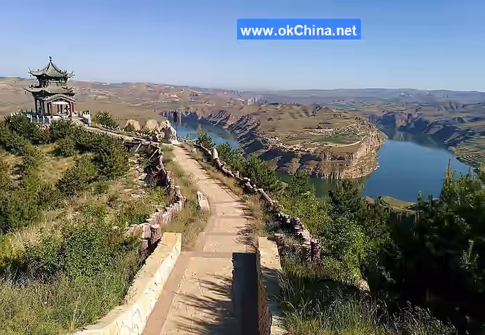Yanchuan Yellow River Qiankun Bay Scenic Area