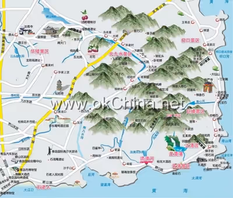 Laoshan Mountain Scenic Area