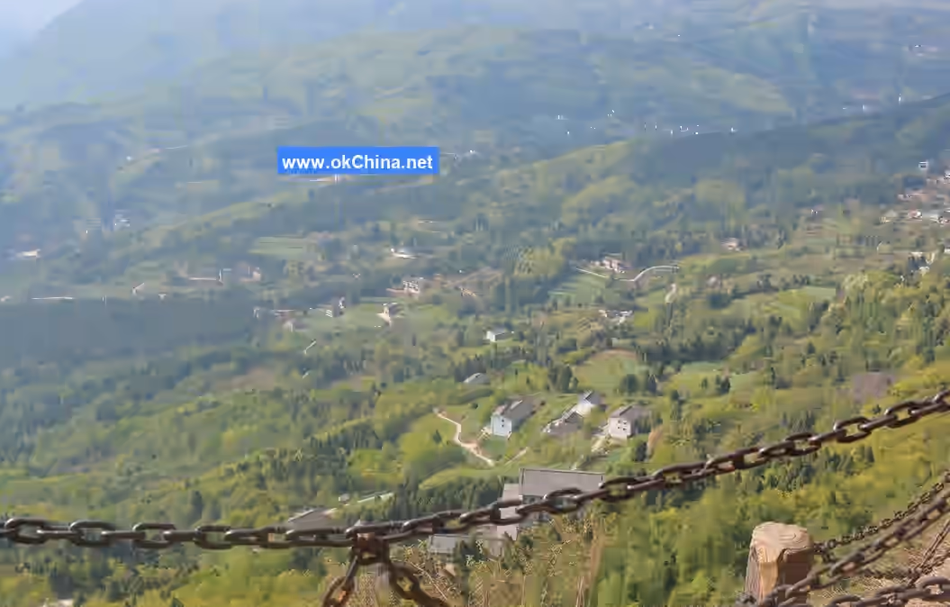 Jianmen Shu Road And Jianmen Fortress Tourist Area