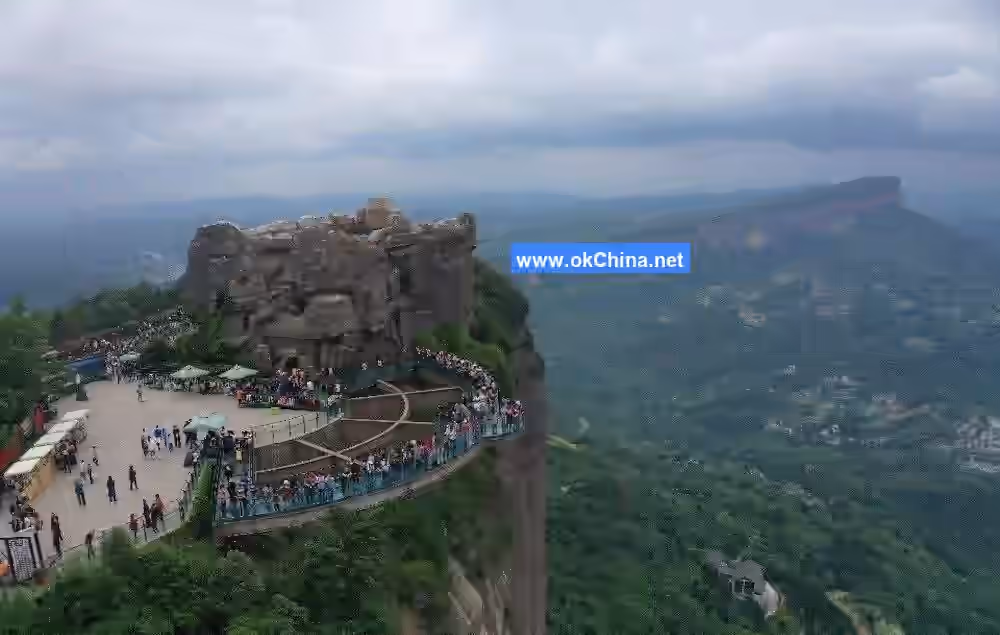 Jianmen Shu Road And Jianmen Fortress Tourist Area