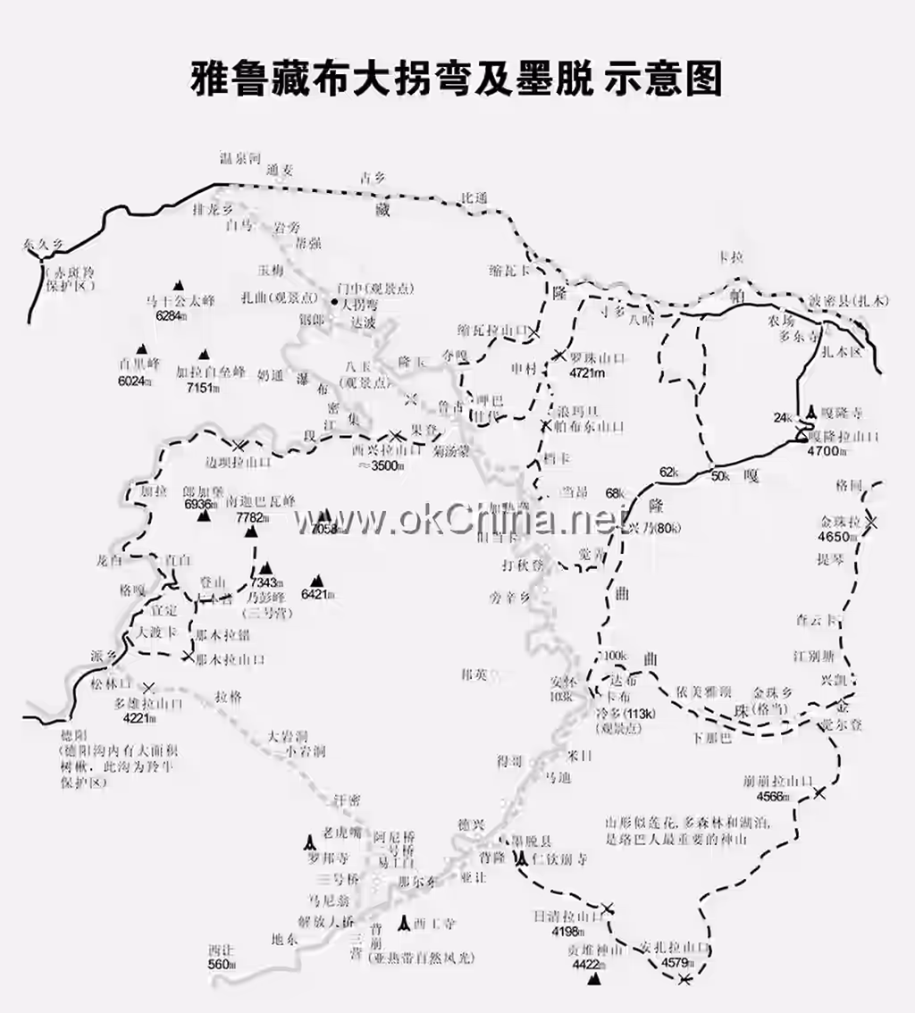 Yarlung Zangbo Grand Canyon Scenic Area